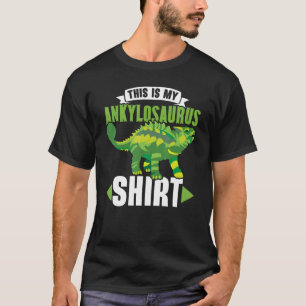 Ankylosaurus Future Paleontologe Dinosaur T-Shirt