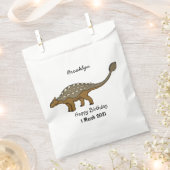 Ankylosaurus gepanzerte Dinosaurier-Abbildung Geschenktütchen (Ausgeschnitten)