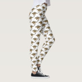 Ankylosaurus gepanzerte Dinosaurier-Abbildung Leggings (Rechts)