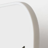 Ankylosaurus gepanzerte Dinosaurier-Abbildung Pickleball Schläger (Linke Seite)