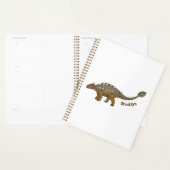 Ankylosaurus gepanzerte Dinosaurier-Abbildung Planer (Anzeige)
