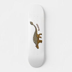 Ankylosaurus gepanzerte Dinosaurier-Abbildung Skateboard