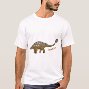 Ankylosaurus gepanzerte Dinosaurier-Abbildung T-Shirt
