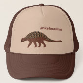 Ankylosaurus-Kappe Truckerkappe (Vorderseite)