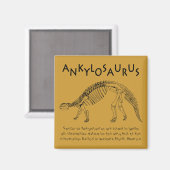 Ankylosaurus Magnet (Vorderseite/Rückseite)