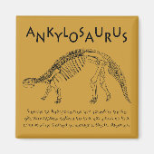Ankylosaurus Magnet (Vorne)