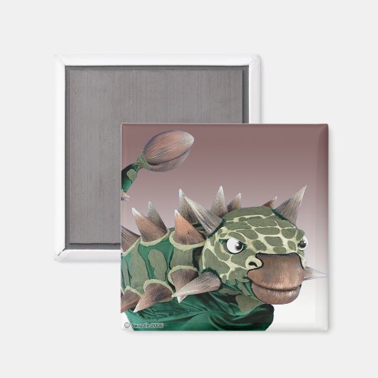 Ankylosaurus Magnet (Vorderseite/Rückseite)