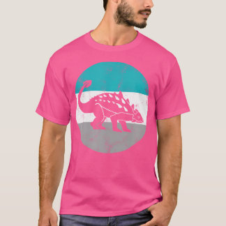 Ankylosaurus Retro Dinosaurier Geschenk für Männer T-Shirt