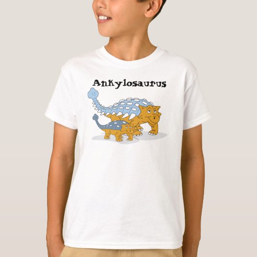 Ankylosaurus scherzt Hemd T-Shirt (Vorderseite)