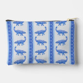 Ankylosaurus Stripe Zipper Pouch Zubehörtasche (Rückseite)