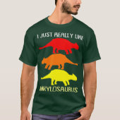Ankylosaurus T-Shirt (Vorderseite)