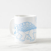 Ankylosaurus-Tasse Kaffeetasse (Vorderseite Links)