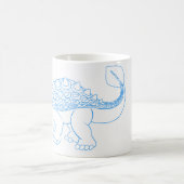 Ankylosaurus-Tasse Kaffeetasse (Mittel)