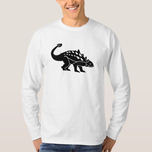 Ankylosaurusdinosaurier T-Shirt (Vorderseite)