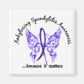 Ankylosierende Spondylitis Butterfly 6.1 Magnet (Vorne)