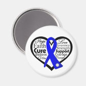 Ankylosierende Spondylitis Herzbandbreite Magnet (Vorderseite/Rückseite)