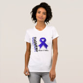 Ankylosing Spondylitis Bewusstsein 5 T-Shirt (Vorne ganz)