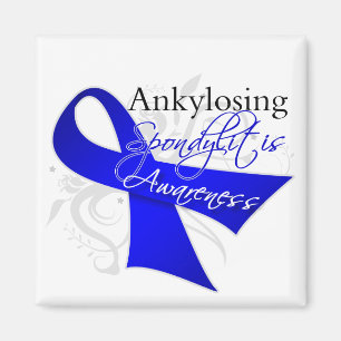 Ankylosing Spondylitis Bewusstseins-Band Magnet