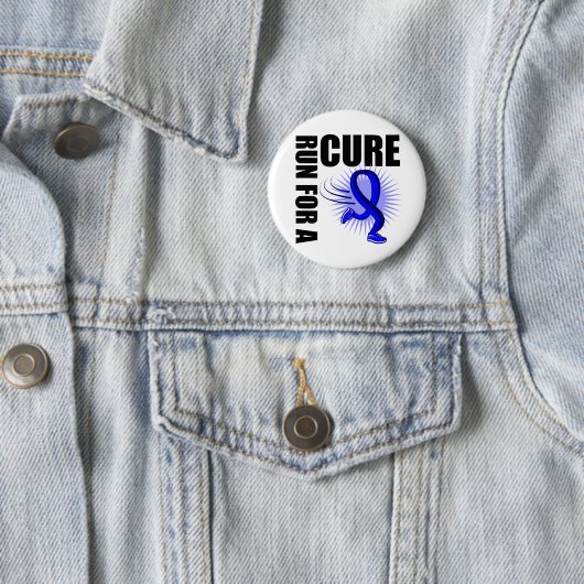 Ankylosing Spondylitis Lauf für eine Heilung Button (Beispiel)
