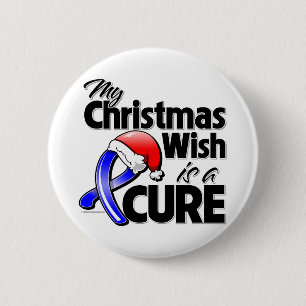 Ankylosing Spondylitis mein Weihnachtswunsch ist- Button