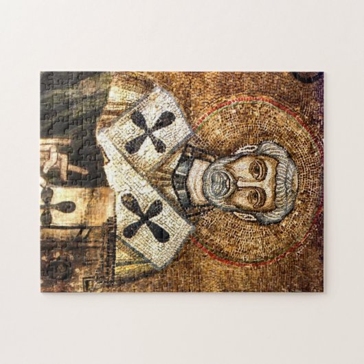 Anlage 1 von Rom Byzantinisches Mosaiksymbol Puzzle (Horizontal)