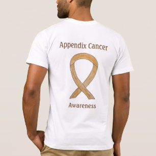 Anlage Krebsbewusstsein Amber Ribbon T - Shirt