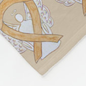 Anlage Krebsbewusstsein, Band-Fleece-Decken Fleecedecke (Ecke)