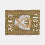 Anlage Krebsbewusstsein, Band-Fleece-Decken Fleecedecke (Vorderseite (Horizontal))