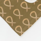 Anlage Krebsbewusstsein, Band-Fleece-Decken Fleecedecke (Ecke)