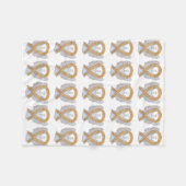 Anlage Krebsbewusstsein, Band-Fleece-Decken Fleecedecke (Vorderseite (Horizontal))