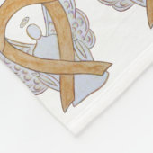 Anlage Krebsbewusstsein, Band-Fleece-Decken Fleecedecke (Ecke)