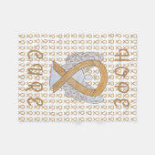 Anlage Krebsbewusstsein, Band-Fleece-Decken Fleecedecke (Vorderseite (Horizontal))