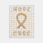 Anlage Krebsbewusstsein, Band-Fleece-Decken Fleecedecke (Vorderseite)