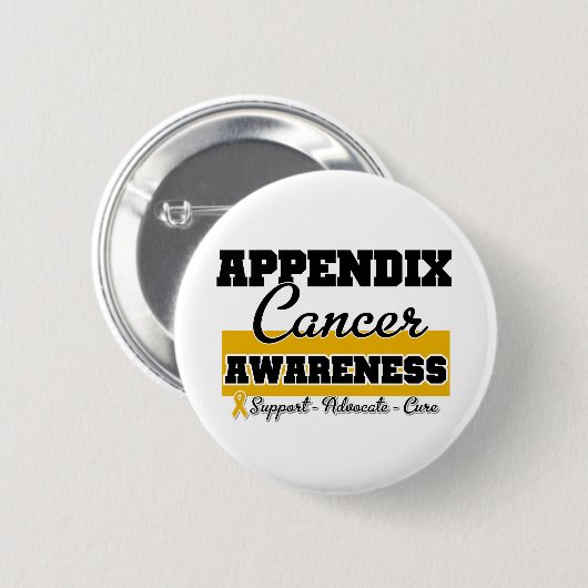 Anlage Krebsbewusstsein Button (Vorne & Hinten)