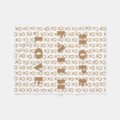 Anlage Krebsbewusstsein Ribbon Chemo Blankets Fleecedecke (Vorderseite (Horizontal))