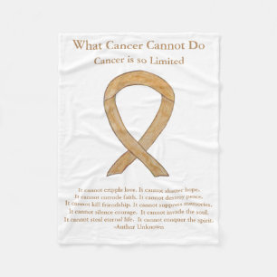 Anlage Krebsbewusstsein Ribbon Chemo Blankets Fleecedecke