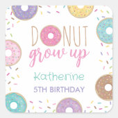 ANLAGE QUADRATISCHER AUFKLEBER (Vorderseite)