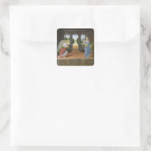 Anlage Quadratischer Aufkleber (Tasche)