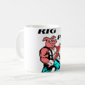Anlage-Schwein Kaffeetasse (Vorderseite Links)