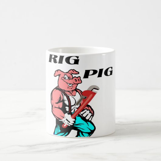 Anlage-Schwein Kaffeetasse (Mittel)
