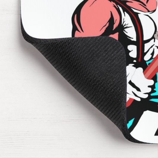 Anlage-Schwein Mousepad (Ecke)