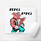 Anlage-Schwein Mousepad (Mit Mouse)
