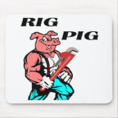 Anlage-Schwein Mousepad (Vorne)