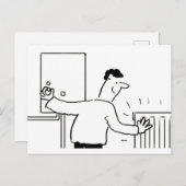 Anlagen und Heizung Postkarte (Vorne/Hinten)