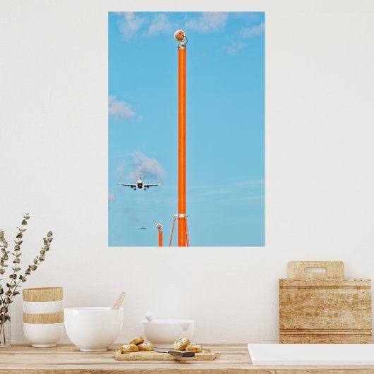 Anlandeplätze Poster (Küche)