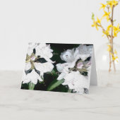 Anlass-Gruß-Karte (freier Raum nach innen) Karte (Gelbe Blume)