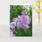 Anlass-Gruß-Karte (freier Raum nach innen) Karte (Gelbe Blume)