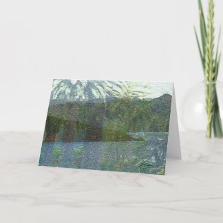 Anlass-grüßende Karte-Neue Seeland-Szene Karte