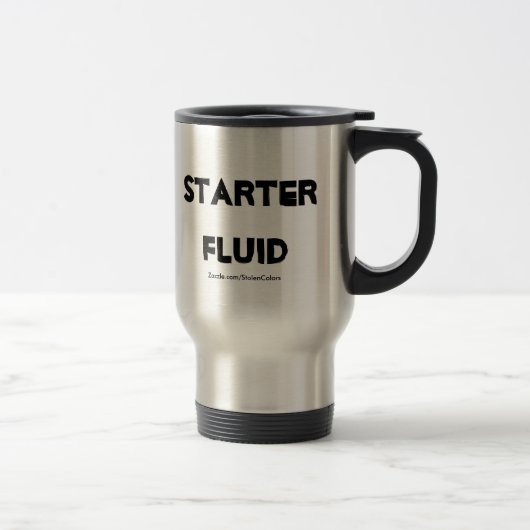 Anlasserflüssigkeit Kaffeetasse (Rechts)