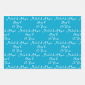 Anlässlich des 60-jährigen Jubiläums von Marine Bl Geschenkpapier Set (Vorderseite)